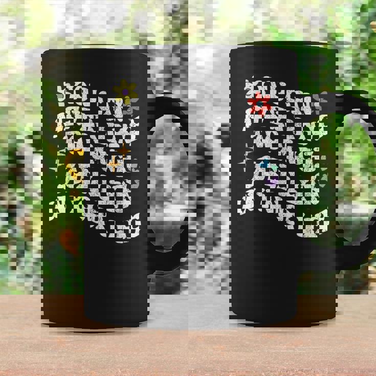 レトログルーヴィーなジョエリンをあなたの中に持ちすぎることは決してありません。 コーヒーマグ ギフトのアイデア