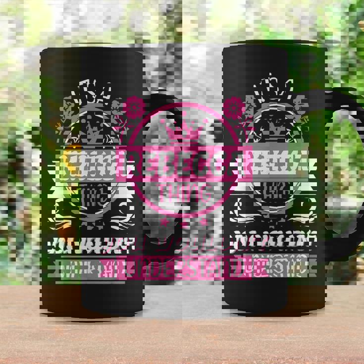 レベッカの名前 コーヒーマグ ギフトのアイデア