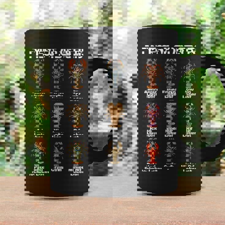 ロブスターの種類、ロブスター種チャート コーヒーマグ ギフトのアイデア