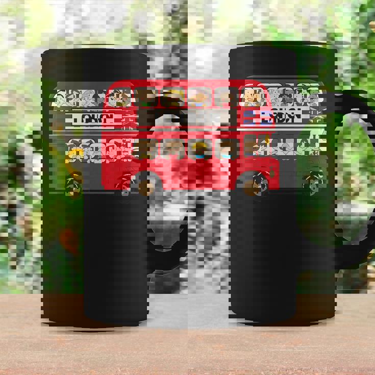 ロンドン イングランド ダブルデッカー レッドバス キッズ ツーリスト お土産 コーヒーマグ ギフトのアイデア