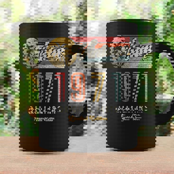 ヴィンテージ 1971 オリジナルパーツ パームス 55歳の誕生日 コーヒーマグ ギフトのアイデア