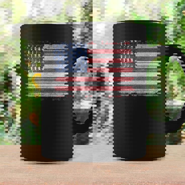 ヴィンテージ 星条旗 スタイリッシュ シンプルデザイン コーヒーマグ ギフトのアイデア