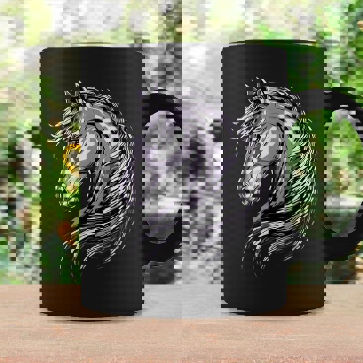 乗馬ポニー子馬ポニーファームライダーポニー乗馬馬 コーヒーマグ ギフトのアイデア