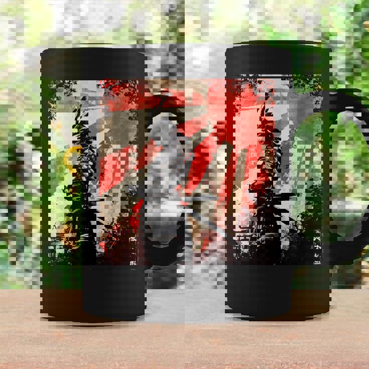 侍 日本のレトロアート 武士道 ヴィンテージ戦士 コーヒーマグ ギフトのアイデア