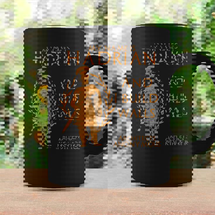 古代ローマ 皇帝ハドリアヌス 建築家 匿名 面白い コーヒーマグ ギフトのアイデア