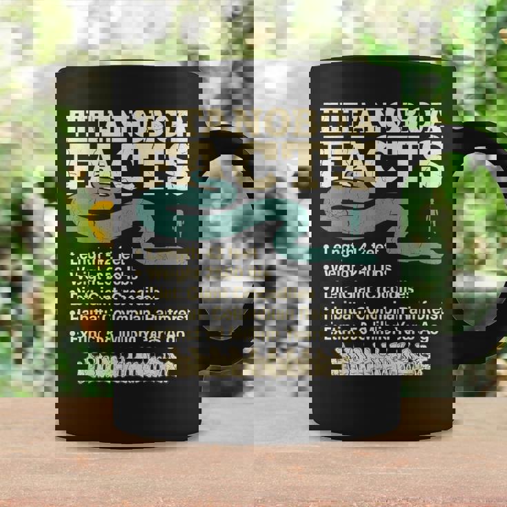 古代最強蛇ティタノボア解説 Titanoboa Facts 恐竜時代雑学 科学学習 コーヒーマグ ギフトのアイデア