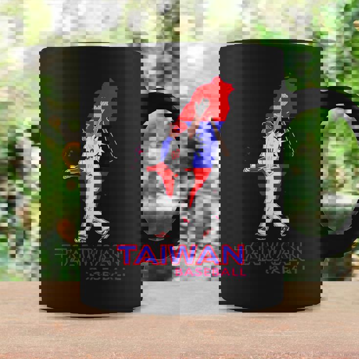 台湾野球ファン アジアリーグ台湾国旗マップアートギフト コーヒーマグ ギフトのアイデア