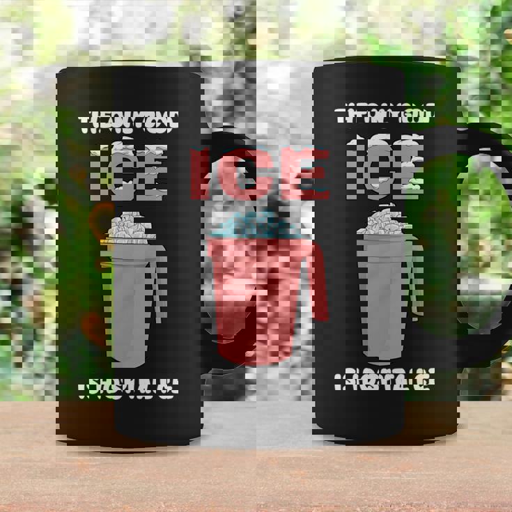 唯一の良い氷は病院の氷 長袖tシャツ コーヒーマグ ギフトのアイデア