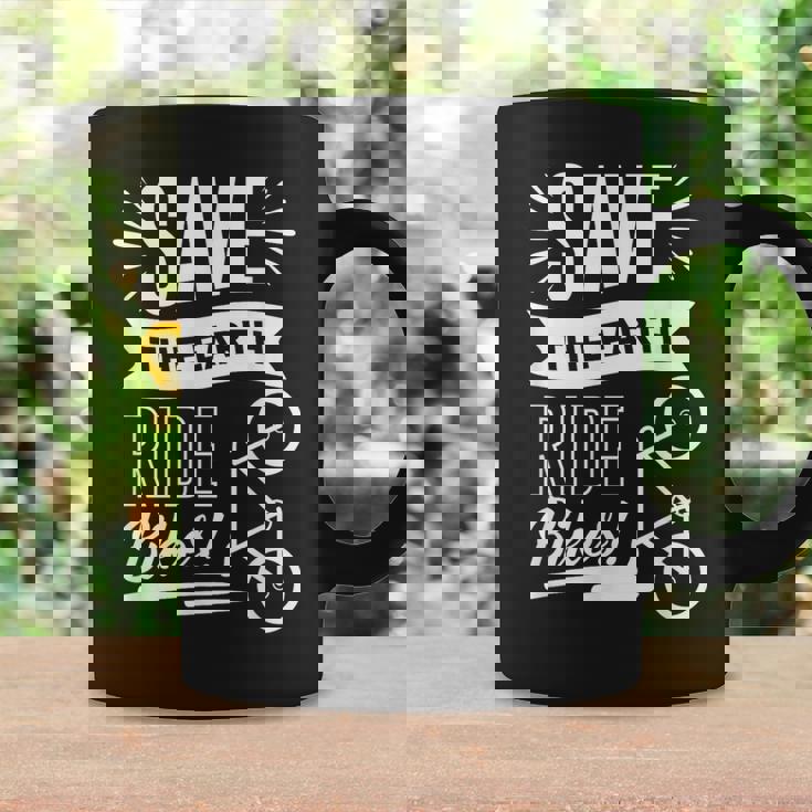 地球を救おう 自転車に乗ろう コーヒーマグ ギフトのアイデア