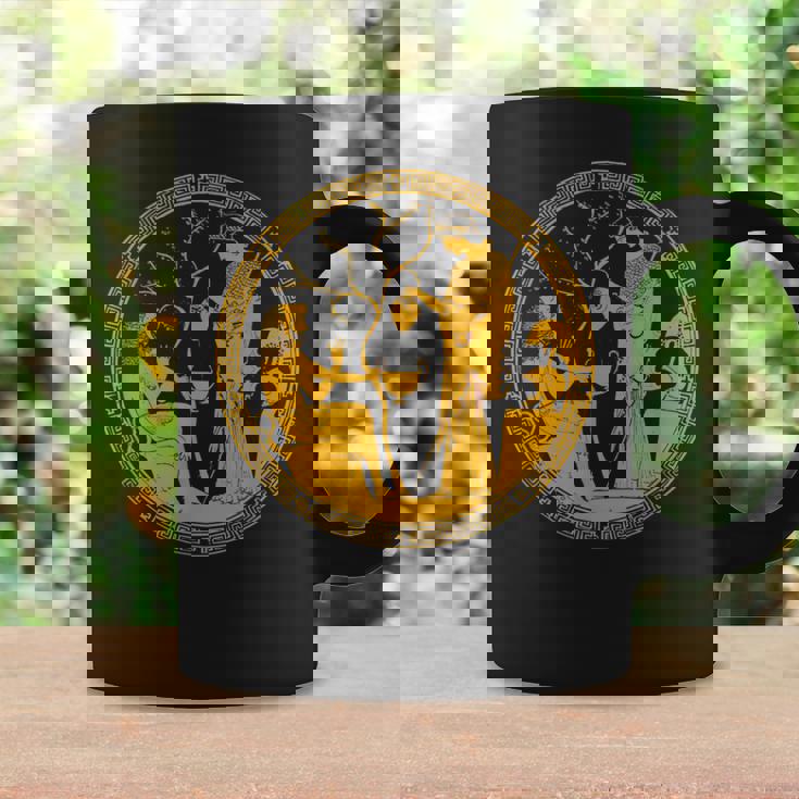 女神アテナと英雄ヘラクレス古代ギリシャ美術神話 コーヒーマグ ギフトのアイデア