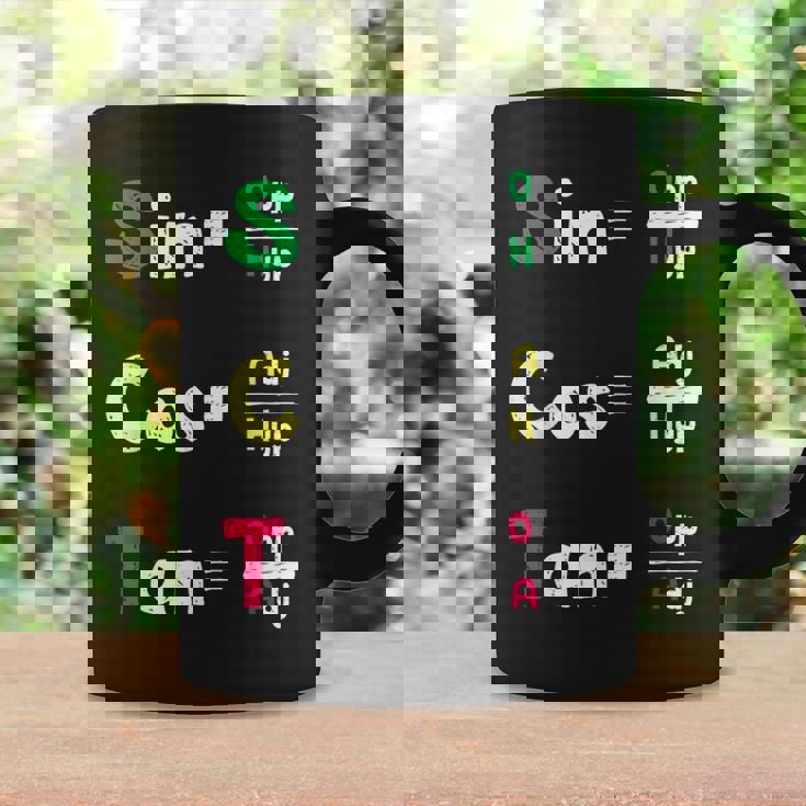 数学教師 三角法oh Cah Toa ジオメトリパロディ コーヒーマグ ギフトのアイデア