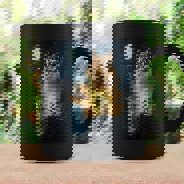 月に吠えるシマリス ヴィンテージ 面白いシマリス コーヒーマグ ギフトのアイデア