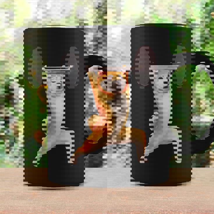 柴犬 イヌ 面白いtシャツ 犬 筋トレ 文字入り メンズ おもしろ 面白い 服 おもしろグッズ 文字tシャツ ネタ 長袖tシャツ コーヒーマグ ギフトのアイデア