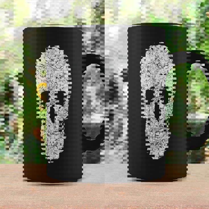 猫 スカル 猫 スカル 猫モチーフ コーヒーマグ ギフトのアイデア