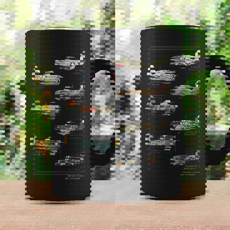 第二次世界大戦 ウォーバード戦闘機 航空機 コーヒーマグ ギフトのアイデア