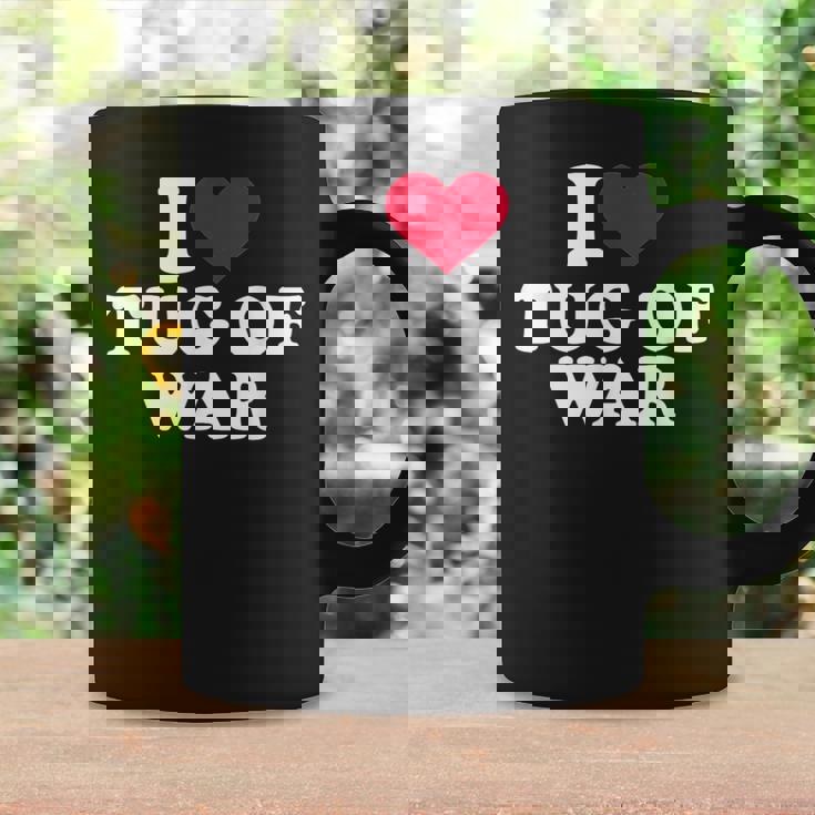 綱引き大好き コーヒーマグ ギフトのアイデア