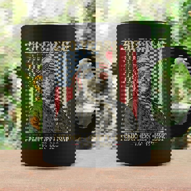 自由の250年 自由の歴史 創設父 レトロ 長袖tシャツ コーヒーマグ ギフトのアイデア