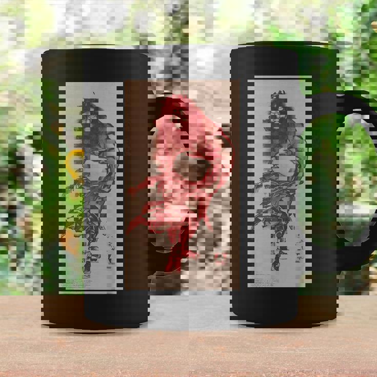 葛飾北斎 「朱描き鍾馗・朱鍾馗・赤鍾馗」 コーヒーマグ ギフトのアイデア