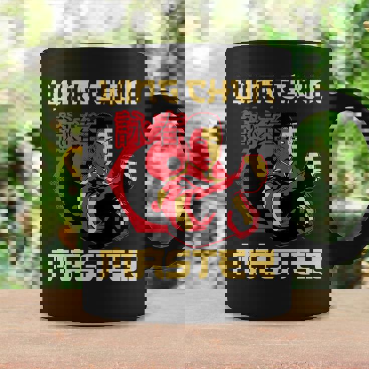 詠春拳マスター トレーニング 詠春拳 コーチ ファイター マーシャルアーツ 長袖tシャツ コーヒーマグ ギフトのアイデア