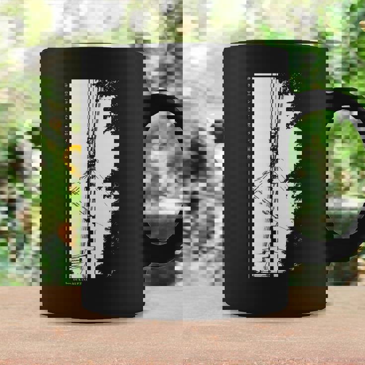 電柱 日本の アニメ ストリートウェア レトロな 雰囲気 コーヒーマグ ギフトのアイデア