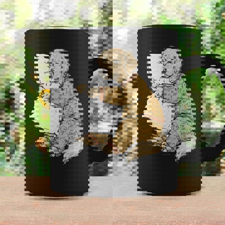 面白い スリーピー ゴールデンレトリバー パジャマ メンズ レディース キッズ コーヒーマグ ギフトのアイデア