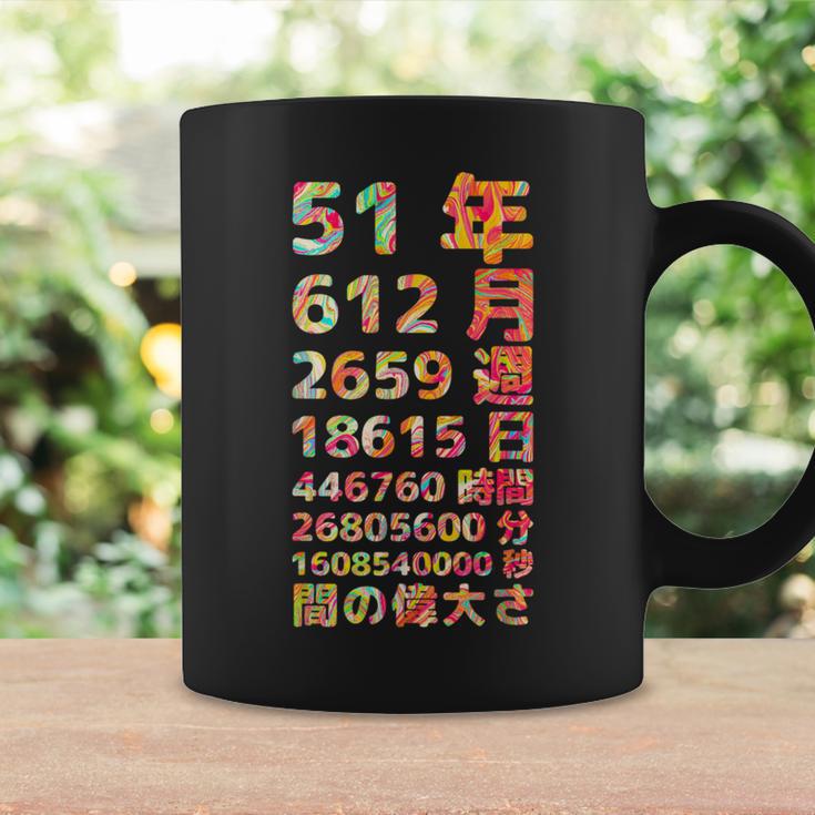 面白い51歳の誕生日の古いメーター 面白い51歳のギフト 女性 男性 面白い電卓 51歳の誕生日のギフト コーヒーマグ ギフトのアイデア