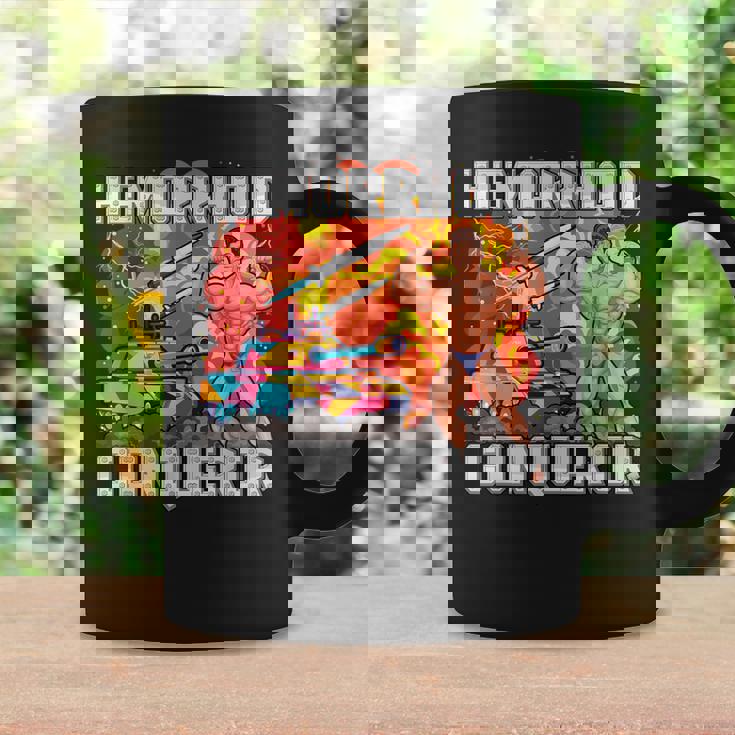 面白い不快なミーム 痔克服ジョーク 恥ずかしい コーヒーマグ ギフトのアイデア