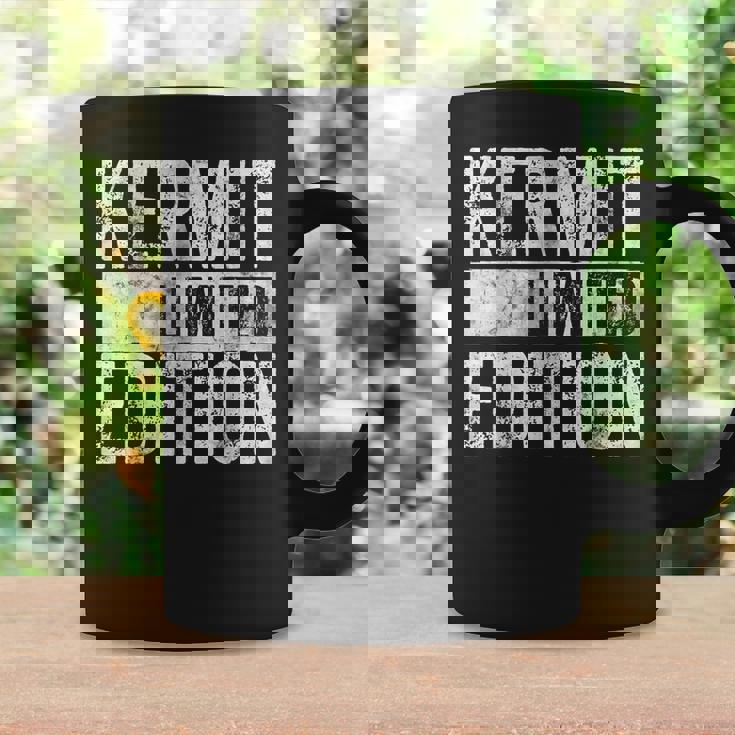 面白い名前ジョークシャツ カーミット限定版 コーヒーマグ ギフトのアイデア