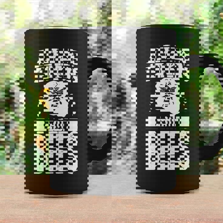 養蜂 養蜂服 メンズ 蜂を考える 長袖tシャツ コーヒーマグ ギフトのアイデア