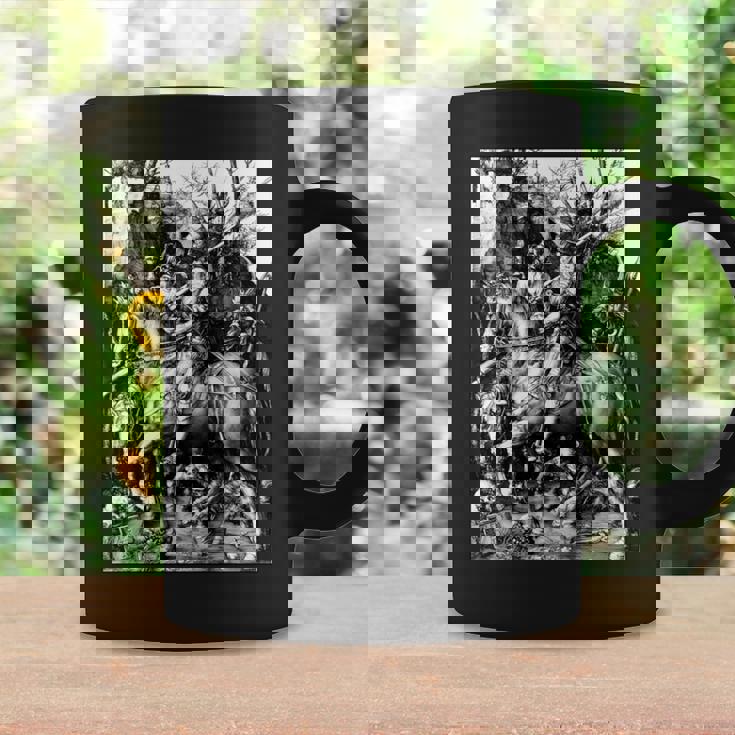 騎士と死と悪魔 アルブレヒト・デューラー1513 長袖tシャツ コーヒーマグ ギフトのアイデア