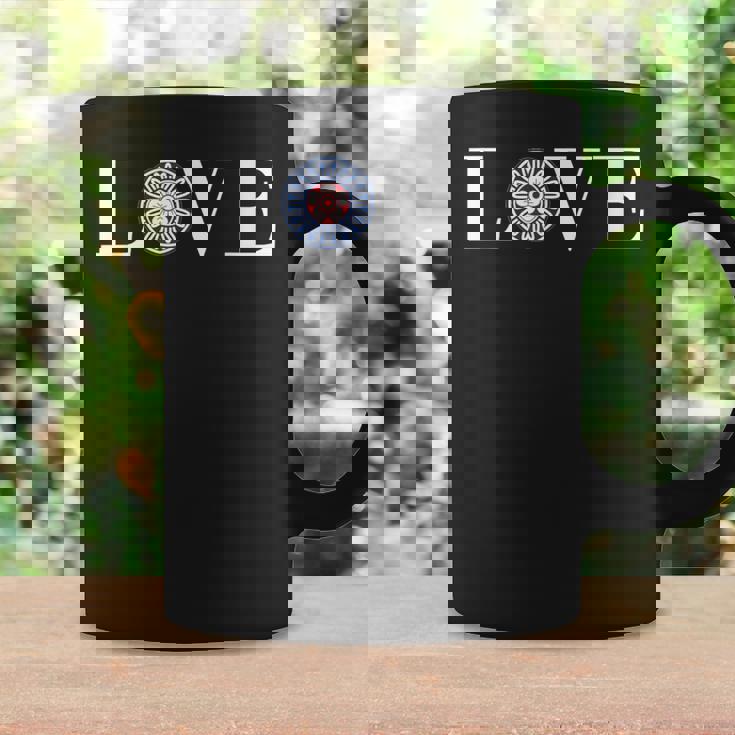 麻雀 牌 イーピン Love おもしろ グッズ 服 面白いtシャツ 文字入り 面白い 文字 ネタ メンズ コーヒーマグ ギフトのアイデア