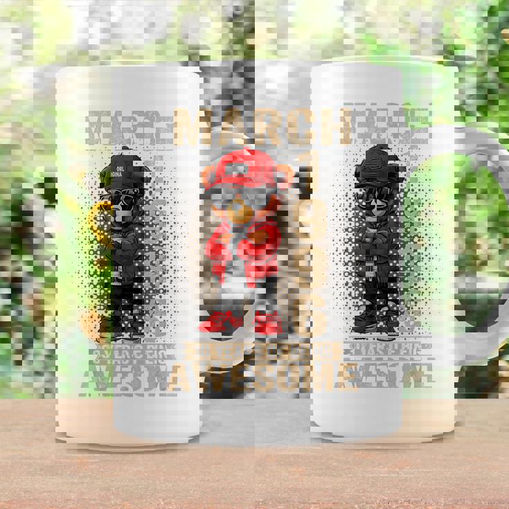 3月30日 誕生日 男性 女性 1996年 素晴らしいテディベア コーヒーマグ ギフトのアイデア