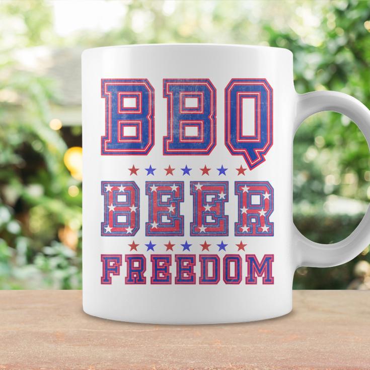 Bbq Beer Freedom シャツ ビンテージ コーヒーマグ ギフトのアイデア