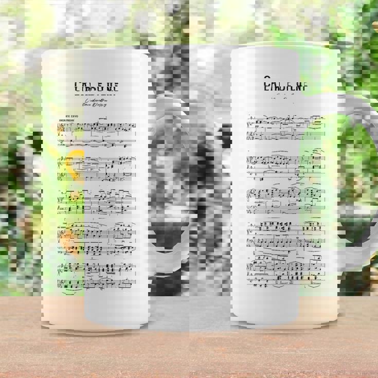 Clair De Lune クロード・ドビュッシー コーヒーマグ ギフトのアイデア