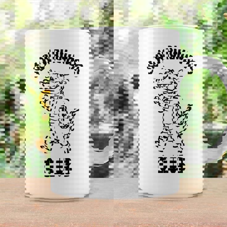 Crocodilelow Runners Club おもしろランニングマスコット 長袖tシャツ コーヒーマグ ギフトのアイデア