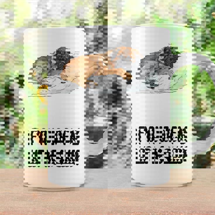 Cute Leonberger If You Love Me Let Meleep パジャマ コーヒーマグ ギフトのアイデア