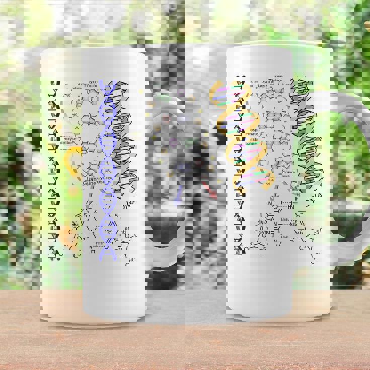 Dna ダブルヘリックス 化学式 分子 サイエンスアート コーヒーマグ ギフトのアイデア