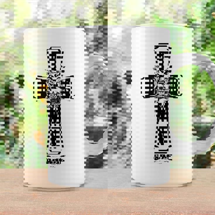 メンズ Dogtown Garage Cross クリスチャンtシャツ コーヒーマグ ギフトのアイデア