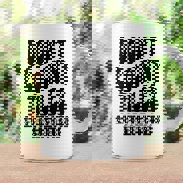 Don't Count Tiles タイルゲーム 麻雀選手 フォールド引退 コーヒーマグ ギフトのアイデア