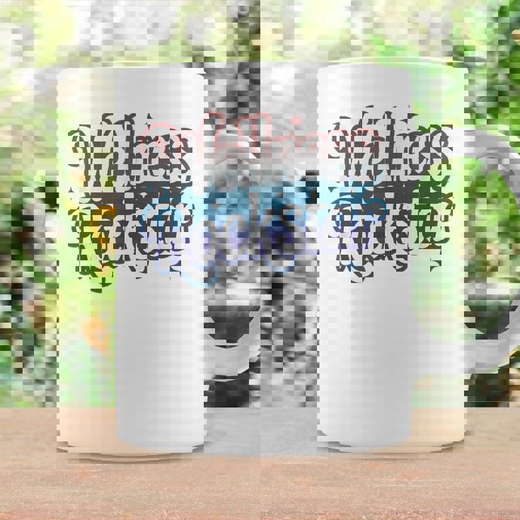 Epic Team Wellness Rockstarquad ヨガクラス フィットネス コーヒーマグ ギフトのアイデア