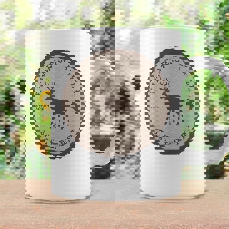 Flambeau Rivertate Forest Wisconsin Wi アウトドア 鹿 コーヒーマグ ギフトのアイデア