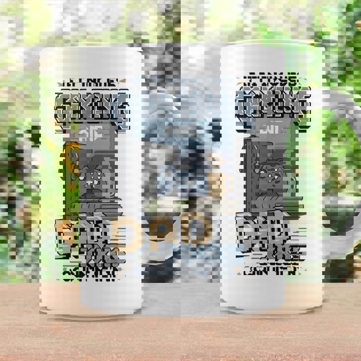 Gaming And Dad Jokes 面白い レトロ ゲーマー 父 しゃれ コーヒーマグ ギフトのアイデア