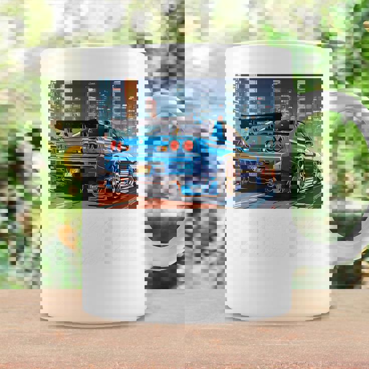 Jdmナイトドリフトレースカー東京スカイラインデザイン。 コーヒーマグ ギフトのアイデア