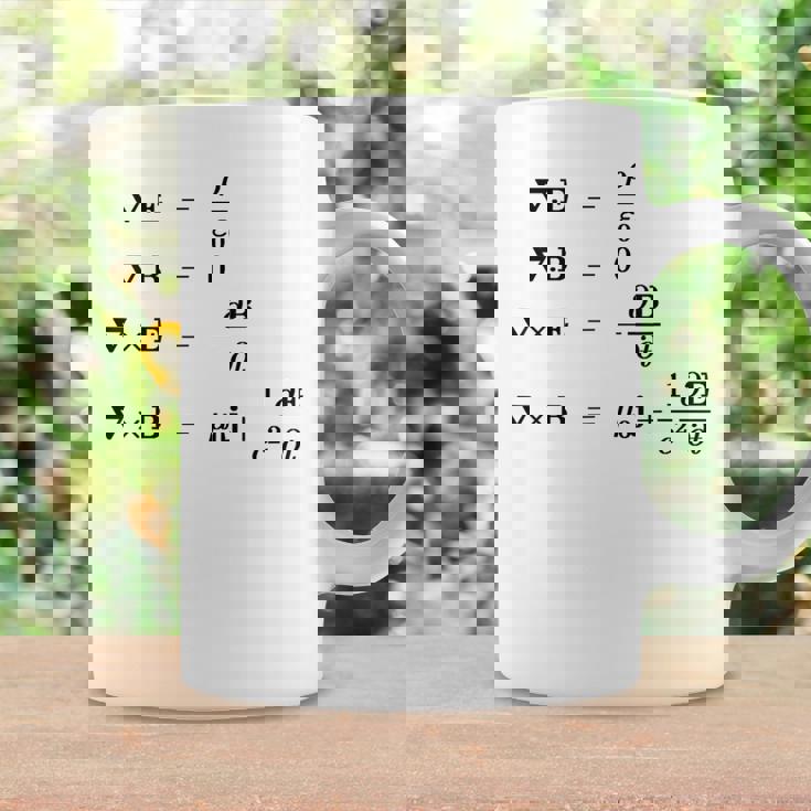 Maxwell 電磁気学・物理・科学の方程式 コーヒーマグ ギフトのアイデア