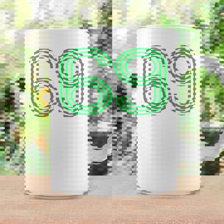 Number 69 シャツ レトロ ユニフォーム ヨーロッパスタイル バックプリント ジャージ コーヒーマグ ギフトのアイデア