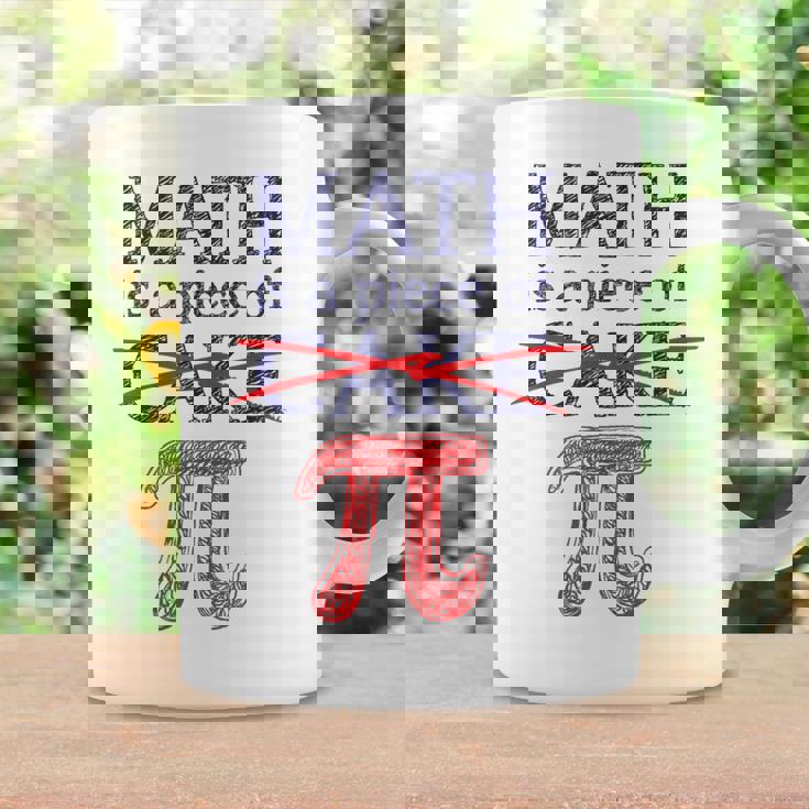 Pi Day Math Is A Piece Of Cake ファニーtシャツ 314用 コーヒーマグ ギフトのアイデア