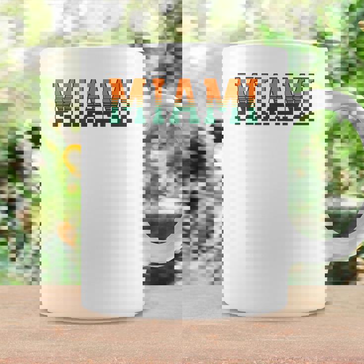 Retro Miamiintage Classic Miami コーヒーマグ ギフトのアイデア