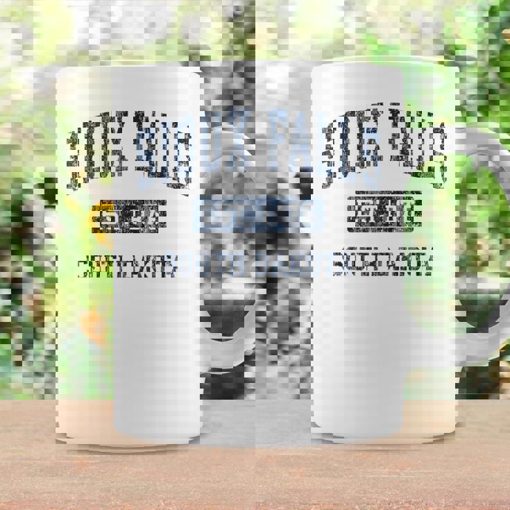 Sioux Falls South Dakota SD Vintage Established Tank Top Coffee Mug Gifts ideas