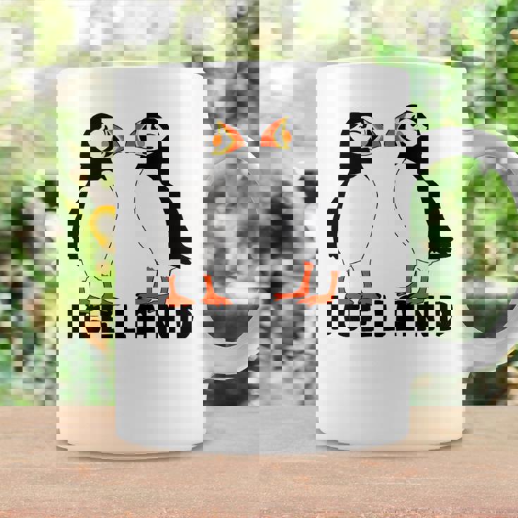 アイスランドのキュートなパフィン2個 コーヒーマグ ギフトのアイデア