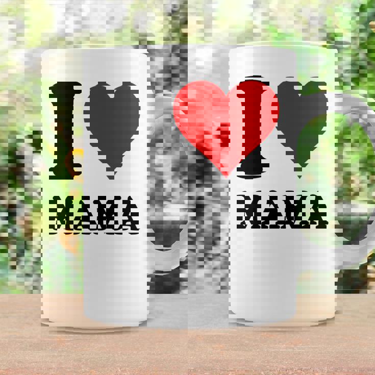 アイ・ラヴ・ママ 長袖tシャツ コーヒーマグ ギフトのアイデア